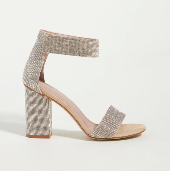 Jeffrey Campbell Lindsay Crystal Rhinestone Sparkle And Shine Heels Size 6.5 - Picture 4 of 12